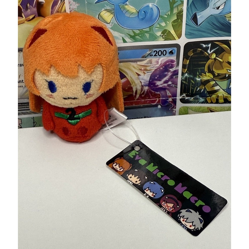Sanrio Neon Genesis Evangelion Asuka Plush 3" Mini Plush w/ Tag
